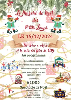 affiche du marhe de noel